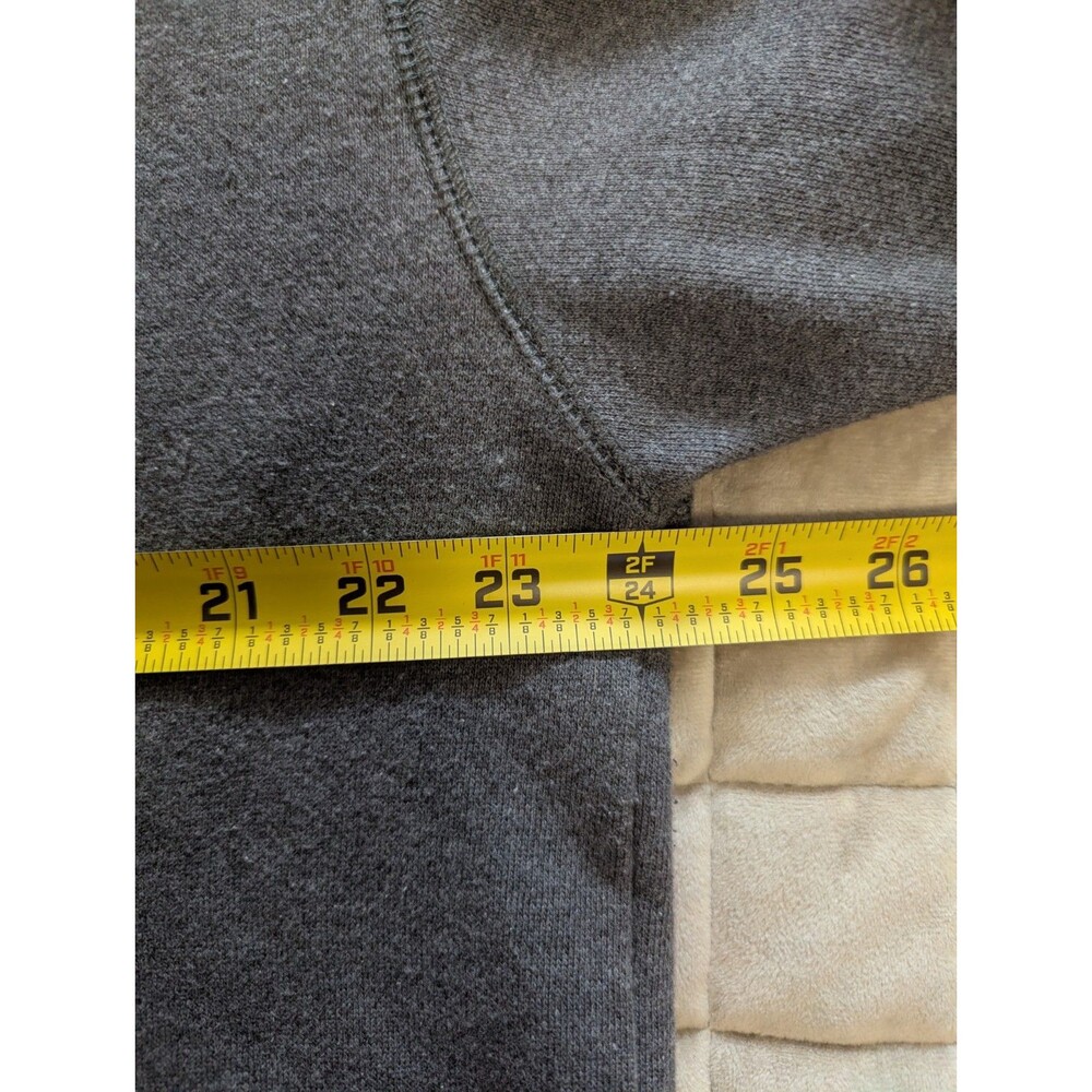 US Polo Assn Hoodie Full Zip Mens XL Gray/Black/Red Vintage Preowned - Picture 7 of 13
